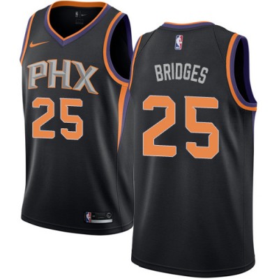 Nike Phoenix Suns #25 Mikal Bridges Black NBA Swingman Statement Edition Jersey Men's